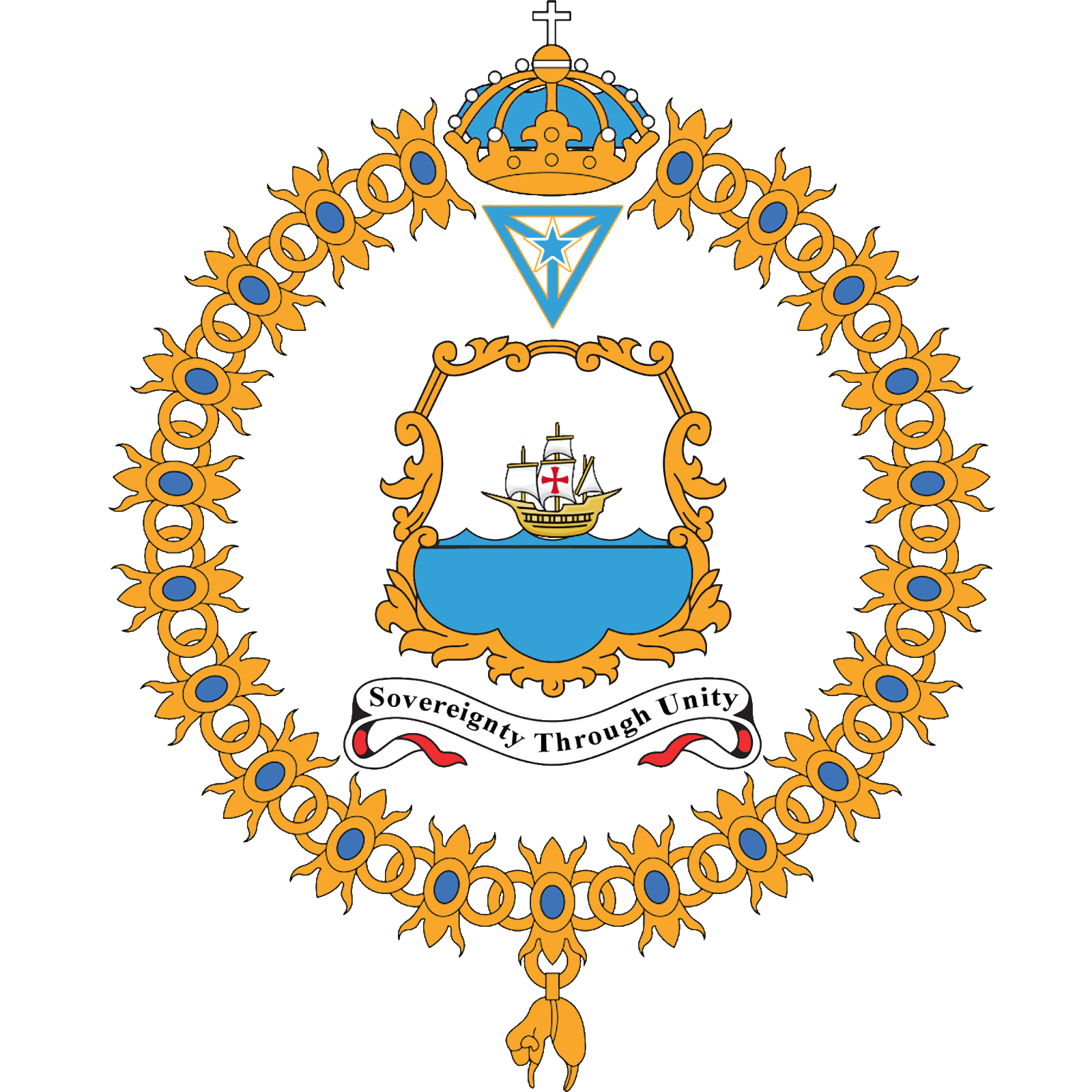 Montclair seal with garter